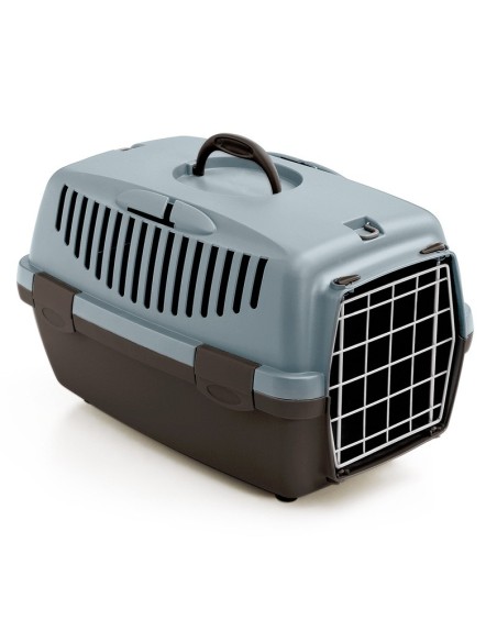 Trasportino piccolo in plastica Gulliver per cani e gatti