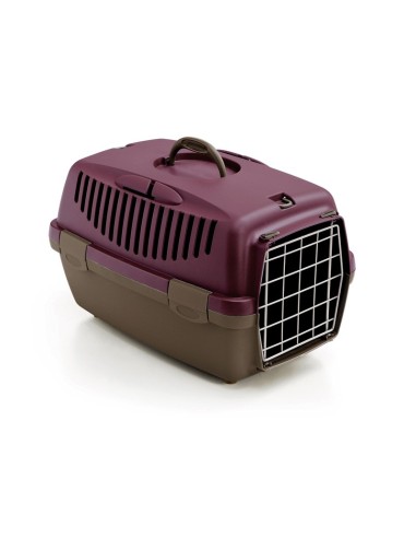 Trasportino piccolo in plastica Gulliver per cani e gatti