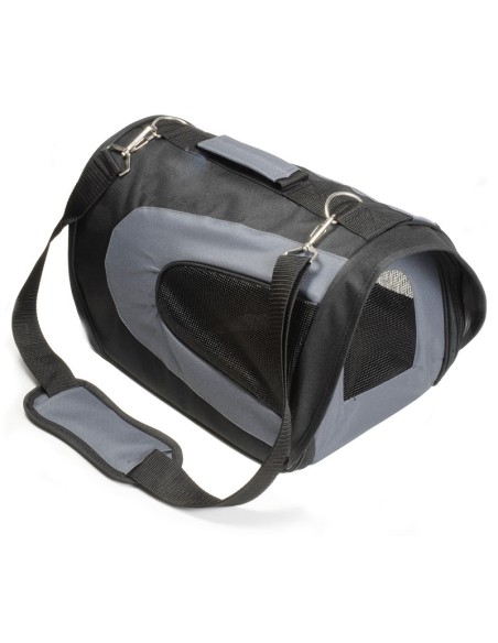 Trasportino Bicolor con guinzaglio e taschino in tessuto per cani e gatti