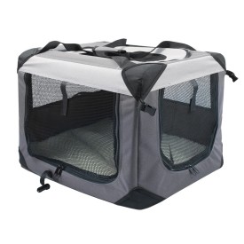 Gabbia water-resistant ripiegabile in tessuto per trasporto cani