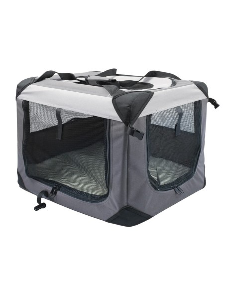 Gabbia water-resistant ripiegabile in tessuto per trasporto cani