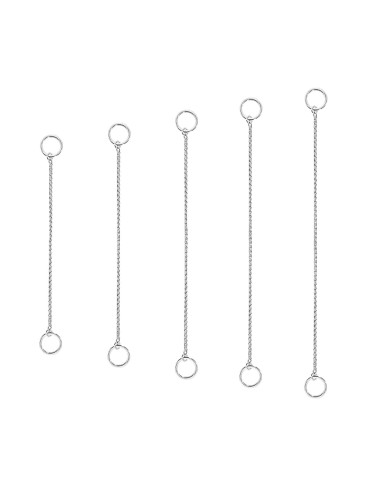 Collare per cani con catena a serpentina fine a strozzo - Record