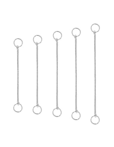 Collare per cani con catena a serpentina spessa a strozzo - Record