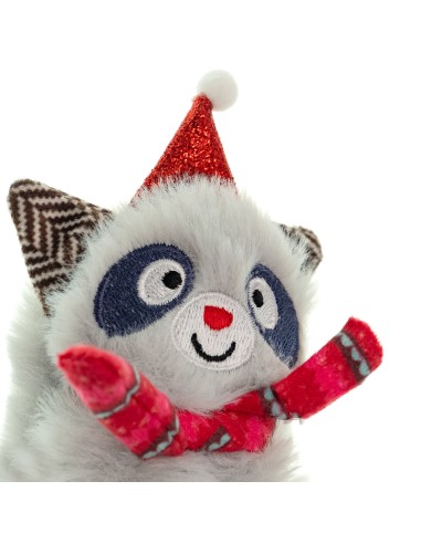 Cat toy with plush and feather - Record