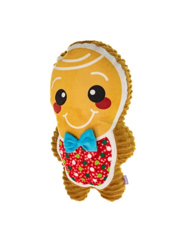Gioco natalizio per cani peluche Famiglia Gingerone - Record