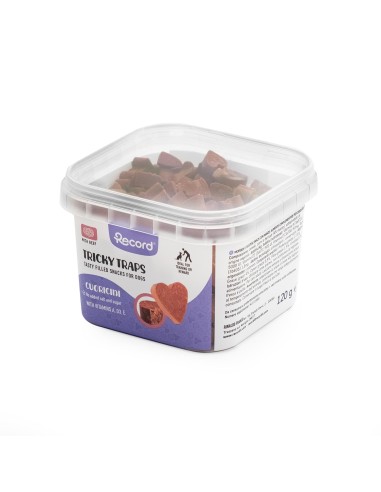 Snack per cani Tricky Traps Cuoricioni - Record