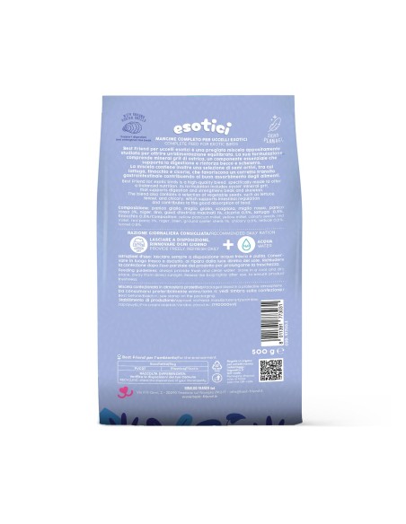 Complete feed for exotic birds 500 g - Best Friend