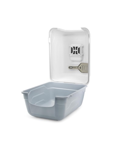 Cat litter box with scoop and filter To Go - Record