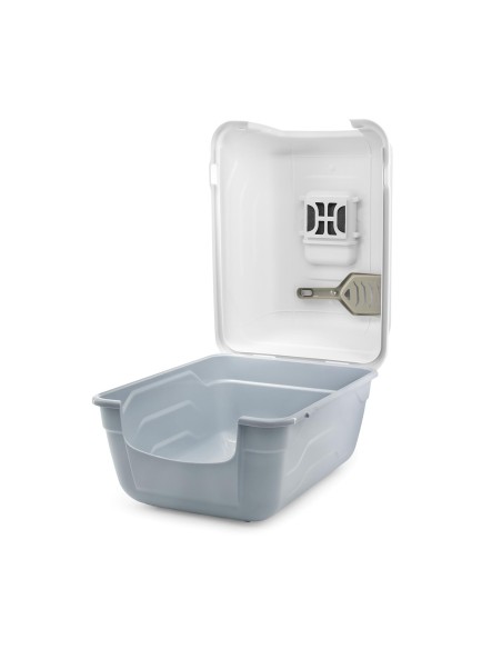 Cat litter box with scoop and filter To Go - Record