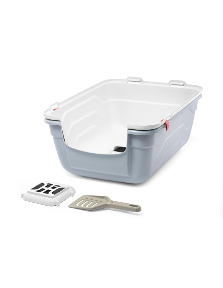 Cat litter box with scoop and filter To Go - Record