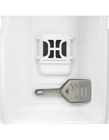 Cat litter box with scoop and filter To Go - Record