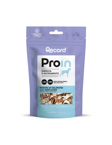 Snack naturale per cani ProIn con proteina base Pesce - Record