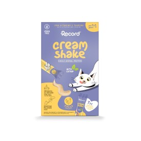 Creamy single-serving snacks for cats Cream Shake - Record