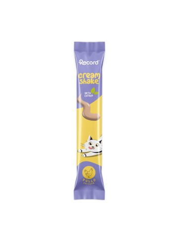 Creamy single-serving snacks for cats Cream Shake - Record