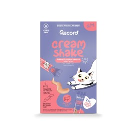 Single-protein functional snacks for cats Cream Shake - Record