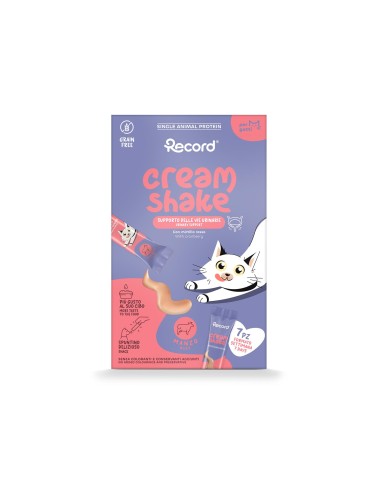 Single-protein functional snacks for cats Cream Shake - Record