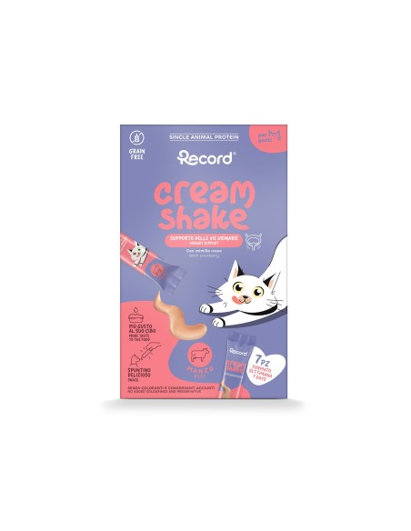 Single-protein functional snacks for cats Cream Shake - Record