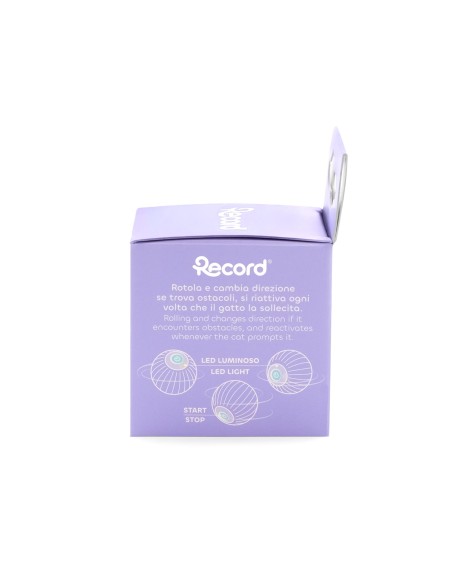 Rolling ball interactive cat toy - Record