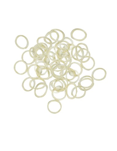 Latex transparent elastics 100 pcs - Record