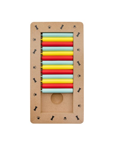 Mental activation game for dogs and cats Cilinders difficulty level 1 - Record