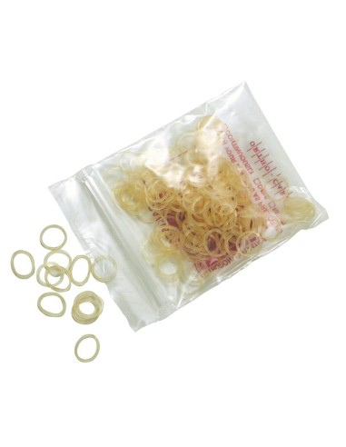 Latex transparent elastics 100 pcs - Record