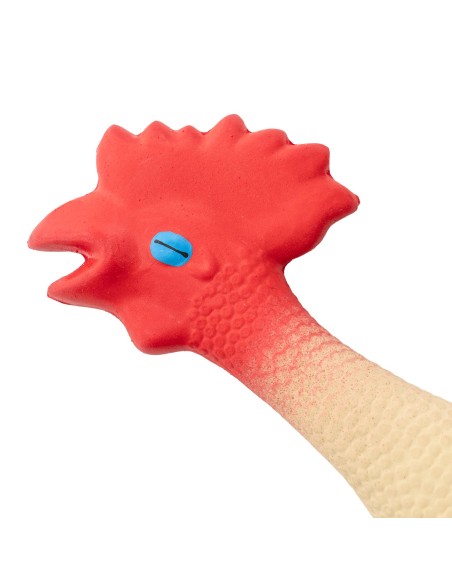 Dog latex toy with squeaker Chicken - Record