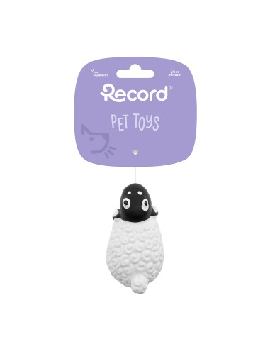 Latex dog toy with squeaker Mini zoo Display 36 pcs - Record
