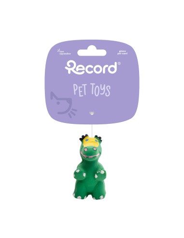 Latex dog toy with squeaker Tiny toys Display 36 pcs - Record