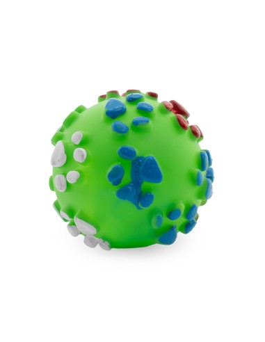 Vinyl dog toy with squeaker Ball Dog Display 36 pcs - Record