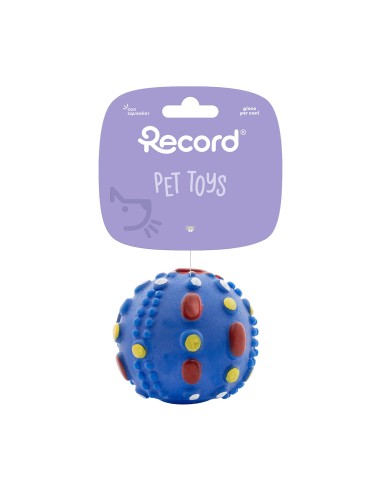 Gioco per cani in vinile con squeaker Ball Dog Display 36 pcs - Record
