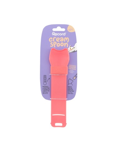 Cream Spoon cucchiaio erogatore per crema rosa - Record