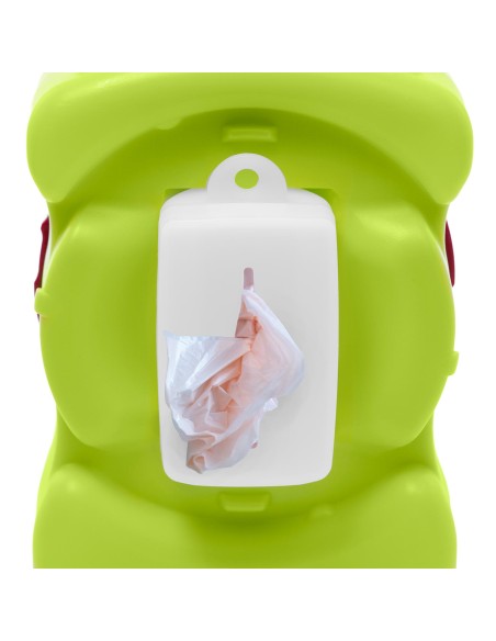 Aquacroc multi-purpose water bottle with built-in bowls and hygiene bag holder - Record