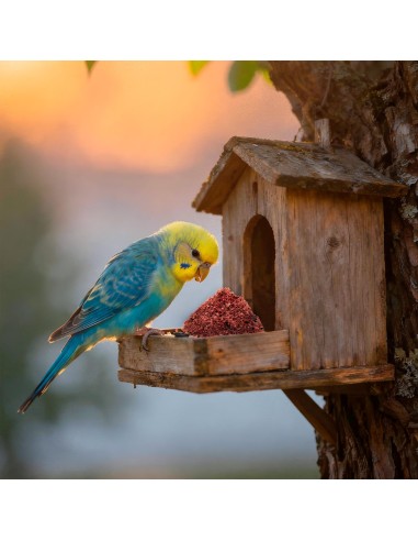 Supplementary feed for birds pasta food red mix 200 g - Best Friend