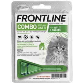 Frontline combo antiparassitario gatti e furetti spot-on mono pipetta - Frontline