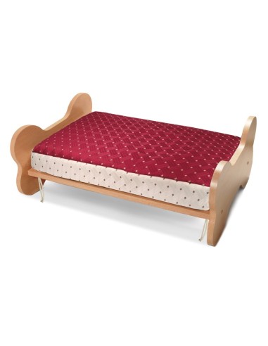 Wooden pet bed and mattress - Record