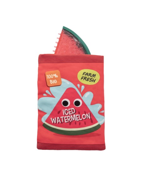A refreshing fruit-shaped dog toy with a freshness bag - Record