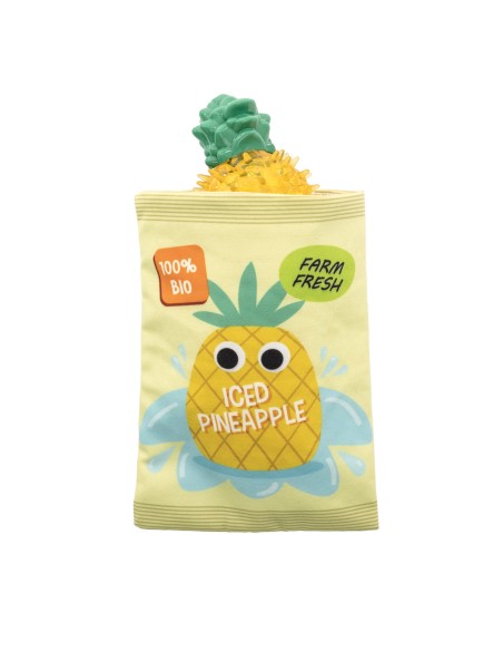 A refreshing fruit-shaped dog toy with a freshness bag - Record