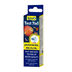 Test 7 in 1 in strisce per controllo qualità dell'acqua - Tetra
