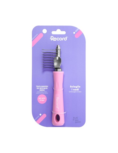Hairmony knot-removing rake for long-haired cats - Record