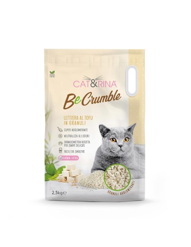 BeCrumble Tofu-flavoured granulated cat litter - Cat&Rina