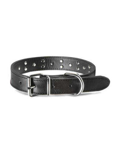 Calf leather dog leash - Record
