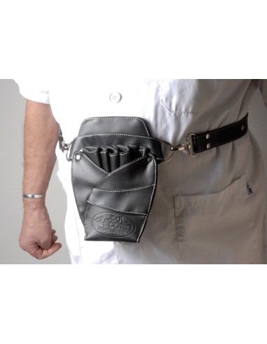 Scissors holder belt with small pockets - Record