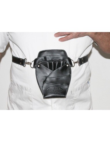 Scissors holder belt with small pockets - Record