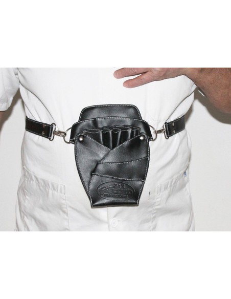 Scissors holder belt with small pockets - Record