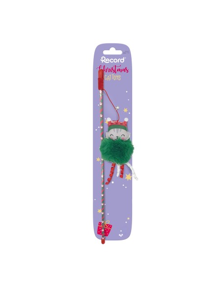 Christmas cat toys with plush and matatabi stick - Record