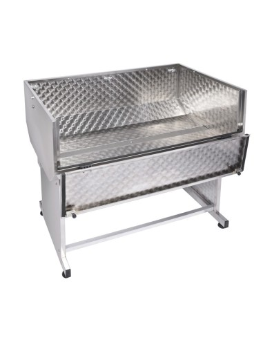 Vasca inox con base fissa - Record