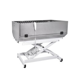 Stainless steel bath with electric base - Record