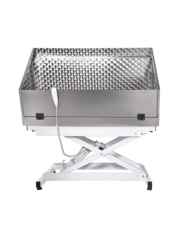 Vasca inox con paraspruzzi - Record