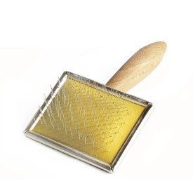 Slicker brush for grooming dog puppies - Record