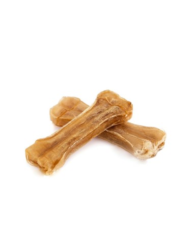 Ossi per cani Medio termoretratti pelle bovina 2 pcs - Record